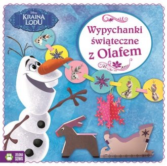 Wypychanki świąteczne z Olafem - okładka książki