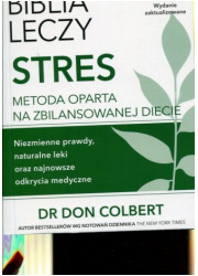 Nowa Biblia leczy stres - okładka książki