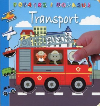 Popatrz i dopasuj. Transport - okładka książki
