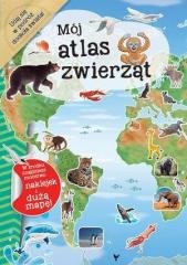 Mój atlas zwierząt - okładka książki