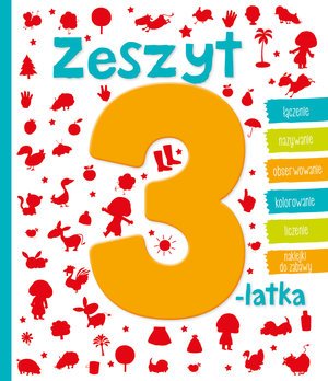 Zeszyt 3-latka - okładka książki