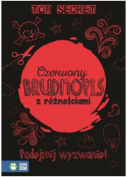 Czerwony brudnopis z różnościami - okładka książki