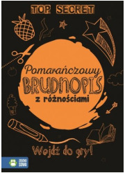 Pomarańczowy brudnopis z różnościami - okładka książki