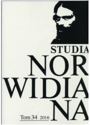 Studia Norwidiana. Tom 34 - okładka książki