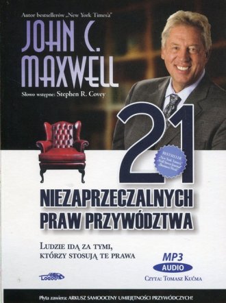 21 niezaprzeczalnych praw przywództwa. - pudełko audiobooku