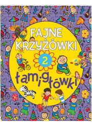 Fajne krzyżówki i łamigłówki. Zeszyt - okładka książki