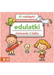 Edulatki. Ćwiczenia 2-latka - okładka podręcznika