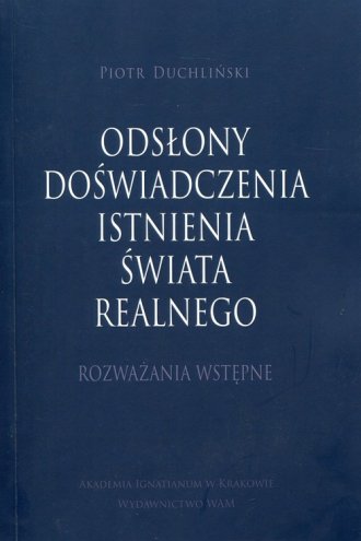 Odsłony doświadczenia isntnienia - okładka książki