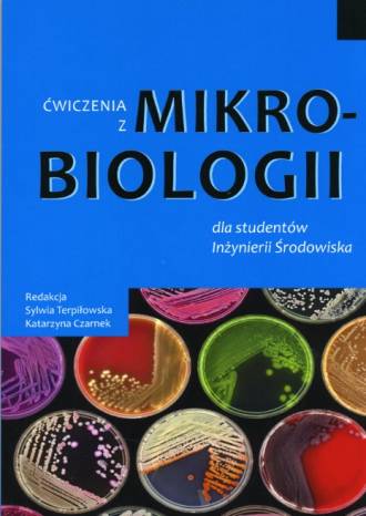 Ćwiczenia z mikrobiologii dla studentów - okładka podręcznika