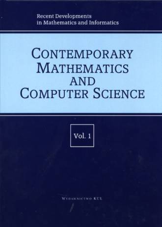 Recent Developments in Mathematics - okładka książki