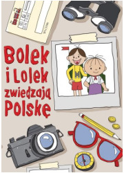 Bolek i Lolek zwiedzają Polskę - okładka książki