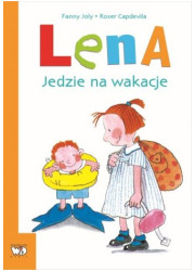 Lena jedzie na wakacje - okładka książki
