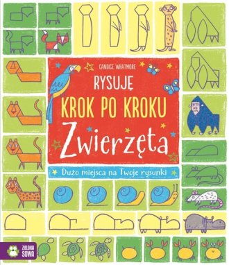 Rysuję krok po kroku. Zwierzęta - okładka książki