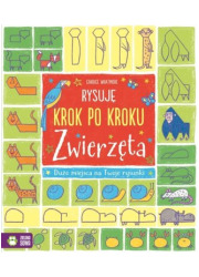 Rysuję krok po kroku. Zwierzęta - okładka książki