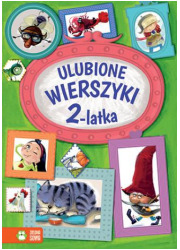 Ulubione wierszyki 2-latka - okładka książki