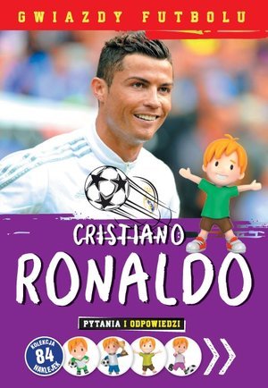 Gwiazdy futbolu. Cristiano Ronaldo - okładka książki