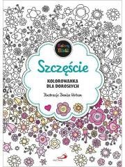 Kolorowanka dla dorosłych. Szczęście - okładka książki