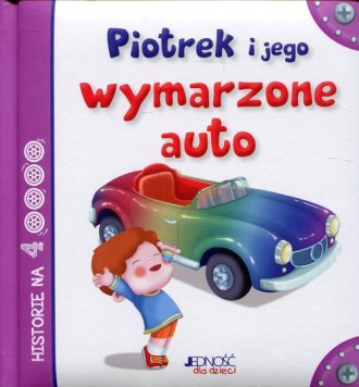 Piotrek i jego wymarzone auto - okładka książki