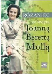 Różaniec ze świętą Joanną Berettą - okładka książki