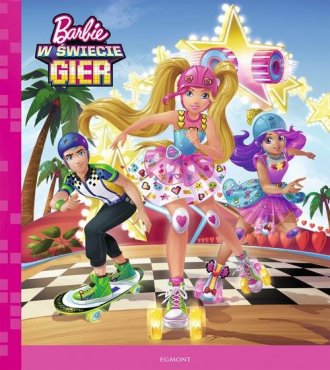 Barbie w świecie gier - okładka książki