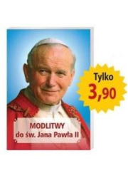 Modlitwy do św. Jana Pawła II - okładka książki