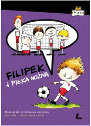 Filipek i piłka nożna - okładka książki