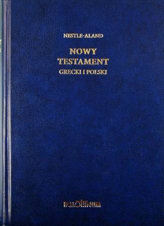 Nowy Testament grecki i polski - okładka książki
