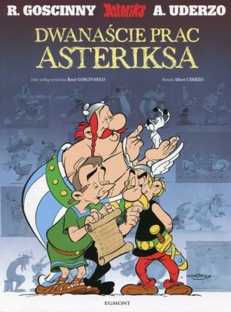 Asteriks. Dwanaście prac Asteriksa - okładka książki