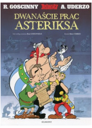 Asteriks. Dwanaście prac Asteriksa - okładka książki