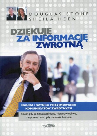 Dziękuję za informację zwrotną. - okładka książki