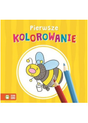 Pierwsze kolorowanie. Żółta - okładka książki