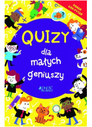 Quizy dla małych geniuszy - okładka książki