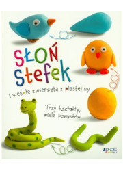 Słoń Stefek i wesołe zwierzęta - okładka książki