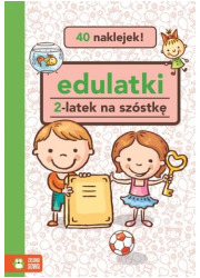 Edulatki 2-latek na szóstkę - okładka książki