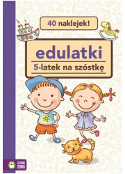 Edulatki 5-latek na szóstkę - okładka książki