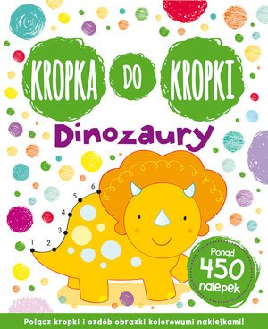 Kropka do kropki. Dinozaury - okładka książki