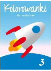 Kolorowanki dla maluchów 3 - okładka książki