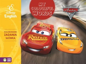 My colourful words! Auta 3 Disney - okładka książki