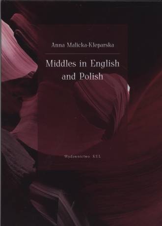 Middles in English and Polish - okładka książki