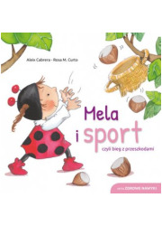 Mela i sport - okładka książki