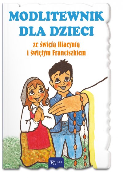 Modlitewnik dla dzieci ze św. Hiacyntą - okładka książki