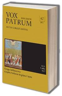 Vox Patrum. Tom 67 - okładka książki