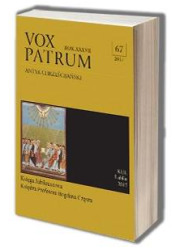 Vox Patrum. Tom 67 - okładka książki
