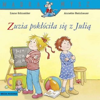 Zuzia pokłóciła się z Julią - okładka książki