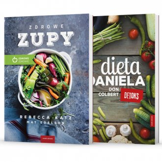Dieta Daniela / Zdrowe zupy. PAKIET - okładka książki