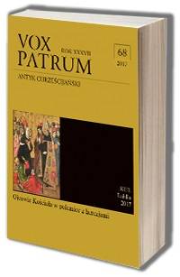 Vox Patrum. Tom 68. Ojcowie Kościoła - okładka książki