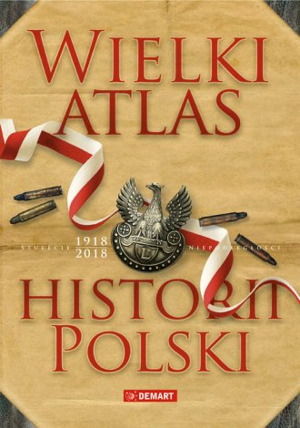 Wielki atlas historii Polski 2017 - okładka książki