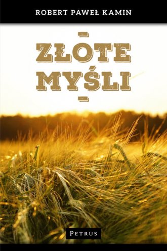 Złote myśli - okładka książki