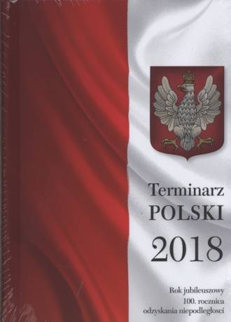 Terminarz polski 2018 - okładka książki