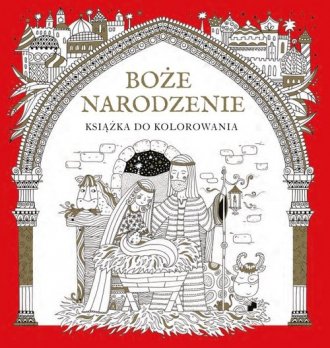 Boże Narodzenie. Książka do kolorowania - okładka książki